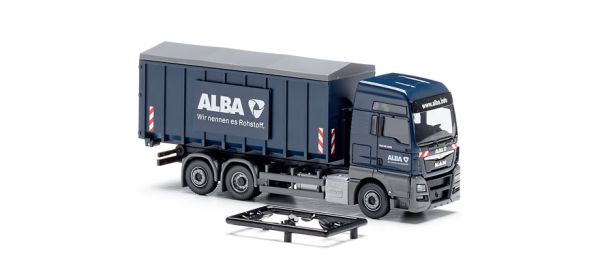 WIK067204 - MAN TGX Euro 6 6x4 porteur avec ampiroll Alba - 1