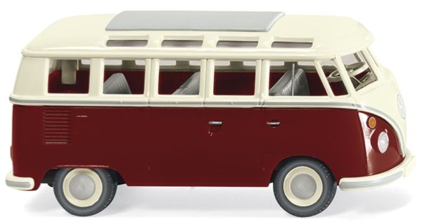 WIK079722 - VW T1 rouge et créme - 1