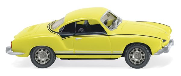 WIK080509 - VW Karmann Ghia coupé jaune - 1