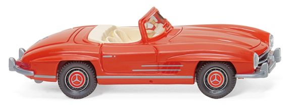 WIK083408 - MERCEDES 300 SL Roadster - Rouge - 1