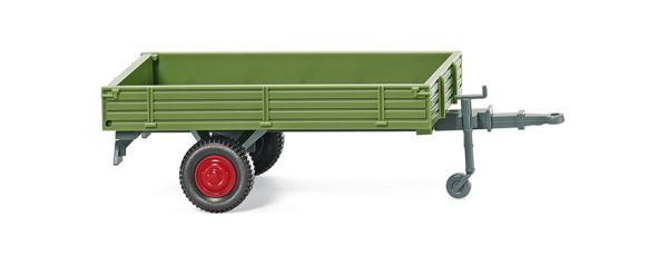 WIK088738 - Remorque verte 1 essieu - 1