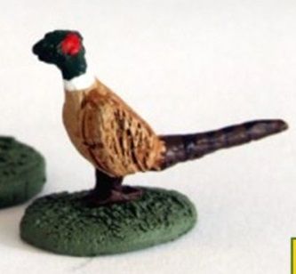 WMA19B - Faisan en position debout - En Miniature - 1