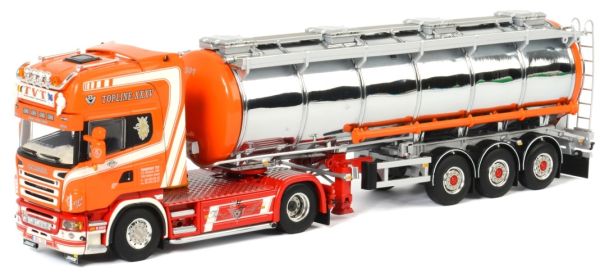 WSI01-1255 - SCANIA R5 Topline 4x2 avec semi citerne 3 essieux TVT - 1
