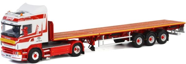 WSI01-1265 - SCANIA R Highline 4x2 avec plateau 3 essieux extensible Brame - 1