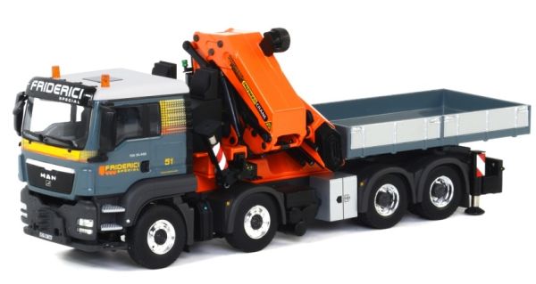 WSI01-1463 - MAN TGS L 8x4 avec grue PALFINGER PK 150002 FRIDERICI - 1