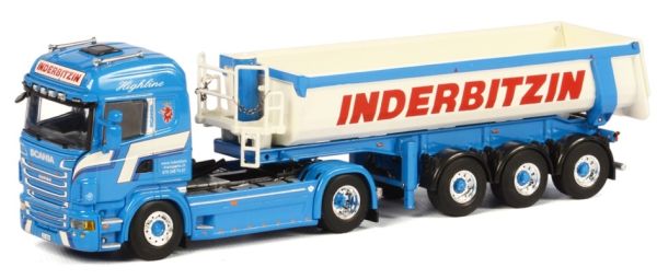 WSI01-1662 - SCANIA R06 Highline 4x2 et benne 3 essieux INDERBITZIN - 1