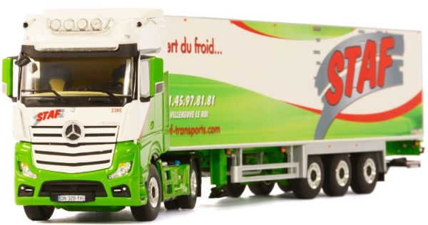 Camion Mercedes Actros La Poste Suisse - Atlas 1/43 - Neuf En Boîte