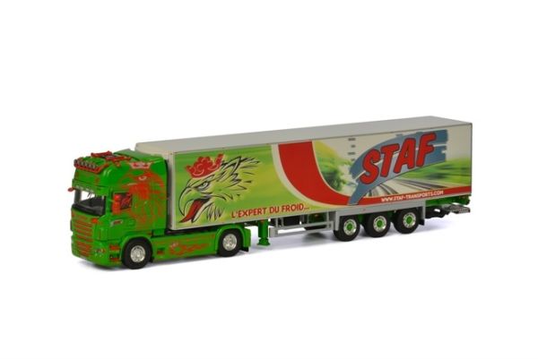 WSI01-1993 - SCANIA R09 Topline  4x2 avec remorque 3 Essieux STAF - 1