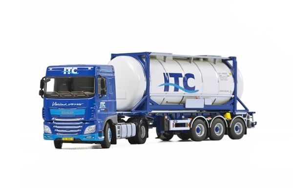WSI01-2012 - DAF XF106 SC 4x2 avec porte container 3 Essieux et Container 20 Pieds ITC - 1