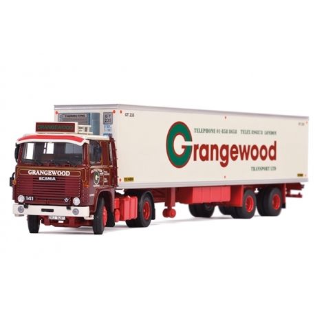 WSI01-2108 - SCANIA 141 Avec remorque frigo 2 essieux GRANGEWOOD - 1