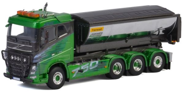 WSI01-2189 - VOLVO FH4 8x4 benne déposable Hakarps - 1