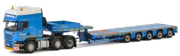 WSI01-2402 - SCANIA Streamline Topline 6x2 Felbemayr et remorque surbaissée - 1
