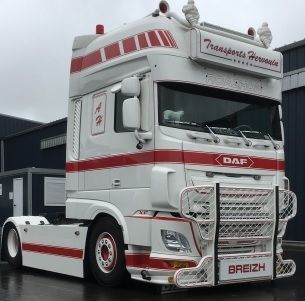 WSI01-2406 - DAF XF Super Space Cab 4x2 transport Hervouin - 1
