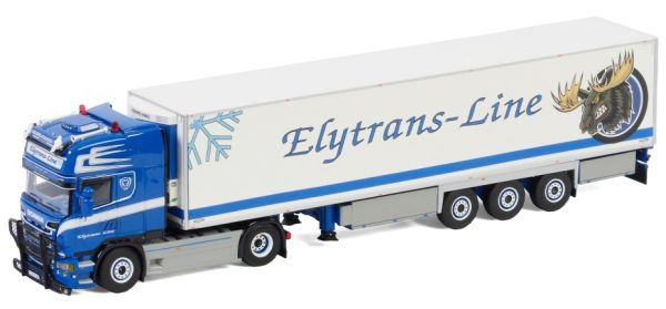 WSI01-2407 - SCANIA Steamline Topline 4x2 et remorque frigo Chereau Transports ELYTRANS-LINE - 1