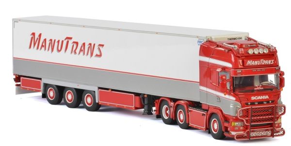 WSI01-2424 - SCANIA R09 Topline 6x2 avec semi frigorifique 3 essieux MANUTRANS - 1