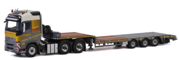 WSI01-2607 - VOLVO FH4GL 6x4 avec porte engins 3 Essieux FRIDERICI - 1