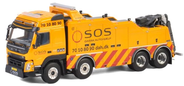 WSI01-2649 - VOLVO FMX 8x4 de dépannage FALKOM SOS - 1