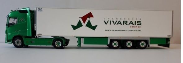 WSI01-2717 - VOLVO FH4 GL 4x2 avec remorque frigo 3 Essieux VIVARAIS - 1