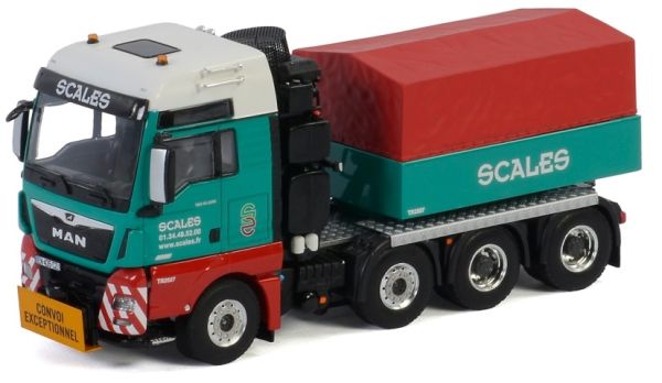WSI01-2845 - MAN TGX XXL Euro6 8x4 Scales avec ballast - 1