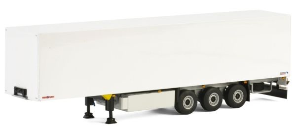 WSI03-1072 - Remorque fourgon Schmitz Cargobull 3 essieux blanche - 1