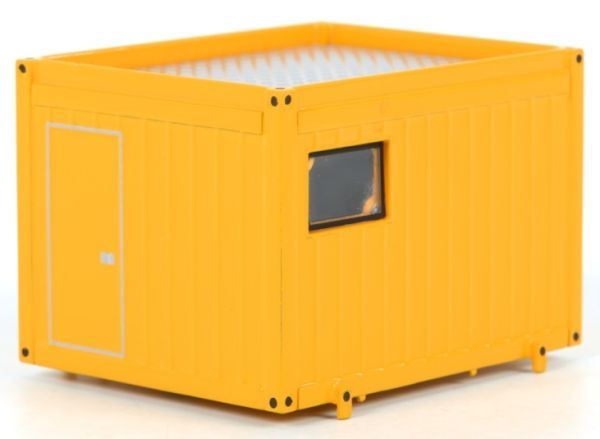 WSI04-1008 - Container pour chantier 10 pieds jaune - 1