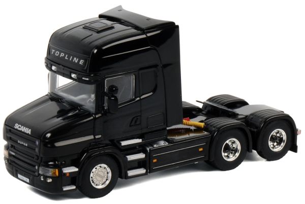 WSI04-1072 - SCANIA Torpedo Topline 6x4 noir - 1