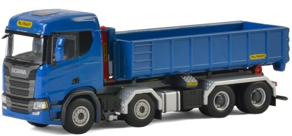 WSI04-2048 - SCANIA R CR20N 8x4 avec benne ampirole Palfinger 15m3 - 1