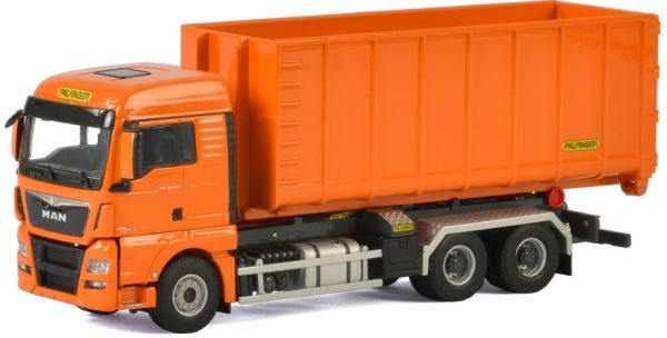 WSI04-2049 - MAN TGX XLX EURO 6 6x4 avec benne ampirole Palfinger 40m3 - 1