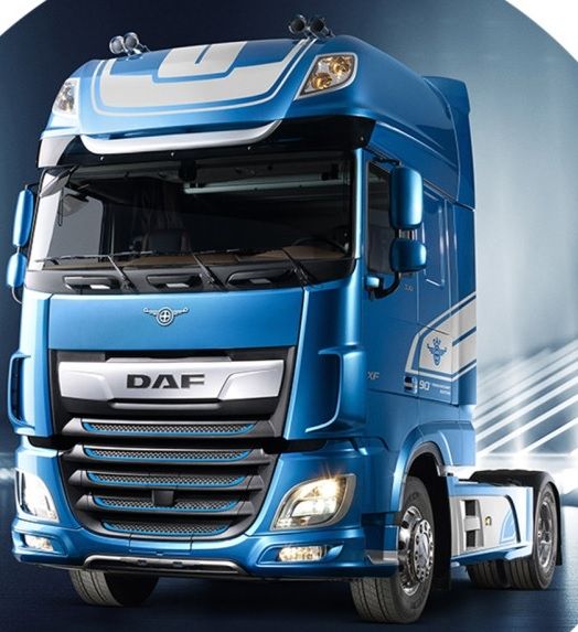 WSI pour DAF XF SUPER SPACE CAB 4x2 pour RB Trans pour RB TRANS 1/50 modèle camion