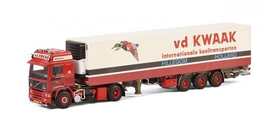 WSI07-2000 - VOLVO F12 GL 4x2 avec semi-remorque frigo VAN DER KWAAK - 1