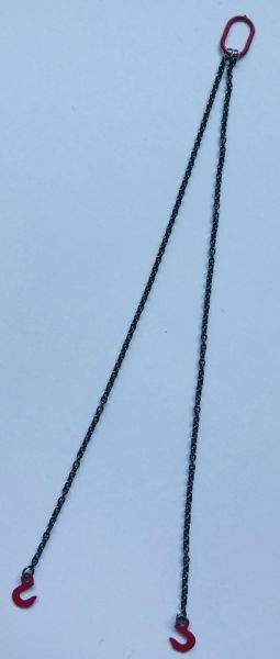 YCC311-R - Elingue de Levage Avec 2 Brins de 12cm Rouge - 1