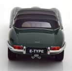 Voiture Miniature KK SCALE 1/18 - Jaguar E-Type Cabriolet Fermé Vert - KKS180483