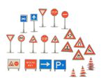 Panneau de signalisation commun x5