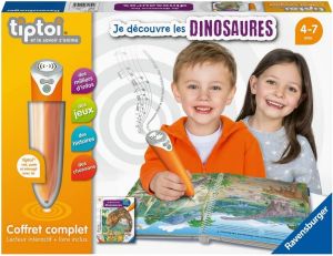 RAV001439 - Coffret TIPTOI avec stylo interatif - Je découvre les dinosaures