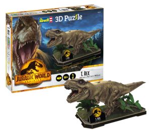 REV00241 - Puzzle 3D 50 Pièces T-Rex Jurassic World