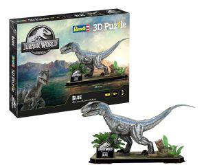 REV00247 - Puzzle 3D 57 Pièces - JURASSIC WORLD - Blue