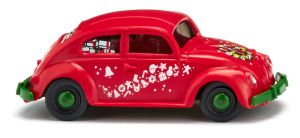WIK003003 - VOLKSWAGEN Beetle 1200 rouge - Modèle de Noël