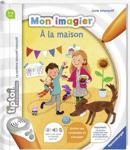 RAV006953 - Livre interactif TIPTOI - A la maison | à paritr de 3 ans