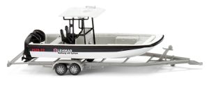 WIK009544 - Bateau MZB 72 avec remorque