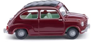 WIK009908 - FIAT 600 Rouge foncé