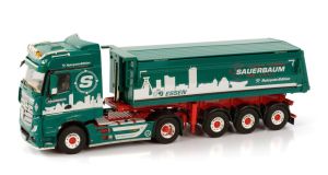 WSI01-3380 - MERCEDES-BENZ MP5 Big Space 4x2 avec benne bâchée 3 Essieux SAUERBAUM