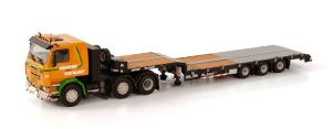 SCANIA SERIE 3 6x4 avec plateau surbaissé 3 essieux HOLTROP V.D. VLIST