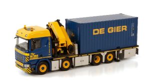 WSI01-3740 - SCANIA R 8x2 avec palfinger pk 92002 sh et contenaire DE GIER