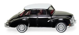 WIK012002 - DKW Limousine - noir avec toit blanc