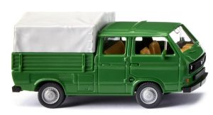 WIK029309 - VOLKSWAGEN T3 double cabine vert gazon