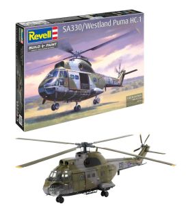 REV03758 - Hélicoptère militaire WESTLAND Puma HC.1 SA 330 à assembler et à peindre