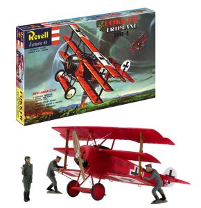 REV03762 - Avion militaire FOKKER Triplane DR.1 - 75 ans de modélisme à assembler