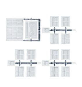 HER053228 - Fenêtres et portes pour maison préfabriquée