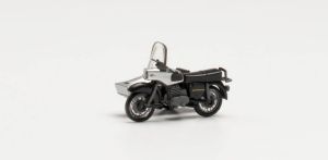 HER053433-006 - MZ 250 avec side-car argent et noir