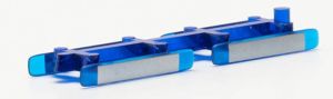 Barre lumineuse d'avertissement HÄNSCH DBS 5000 Camion bleu transparent – 12 pièces